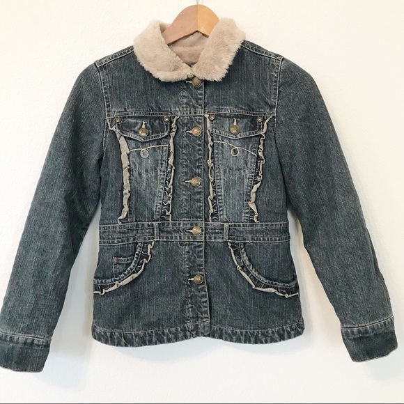 pre lined denim jacket